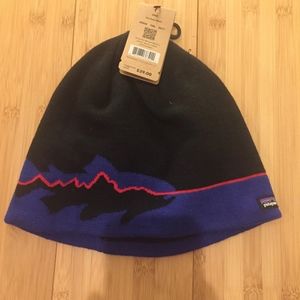 Patagonia Beanie Hat (Fitz Trout: Black)
